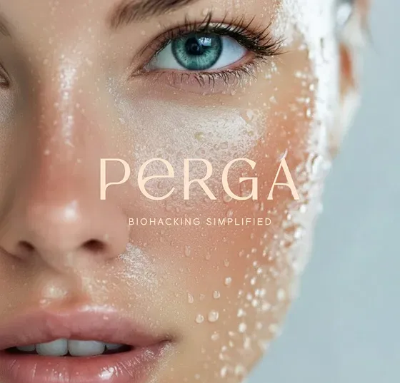Healthy, hydrated skin in a close-up portrait